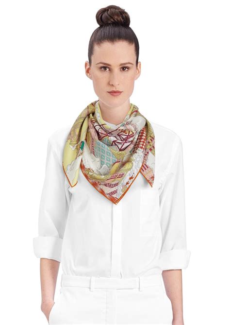 hermes hippopolis scarf|hermes bandanas for women.